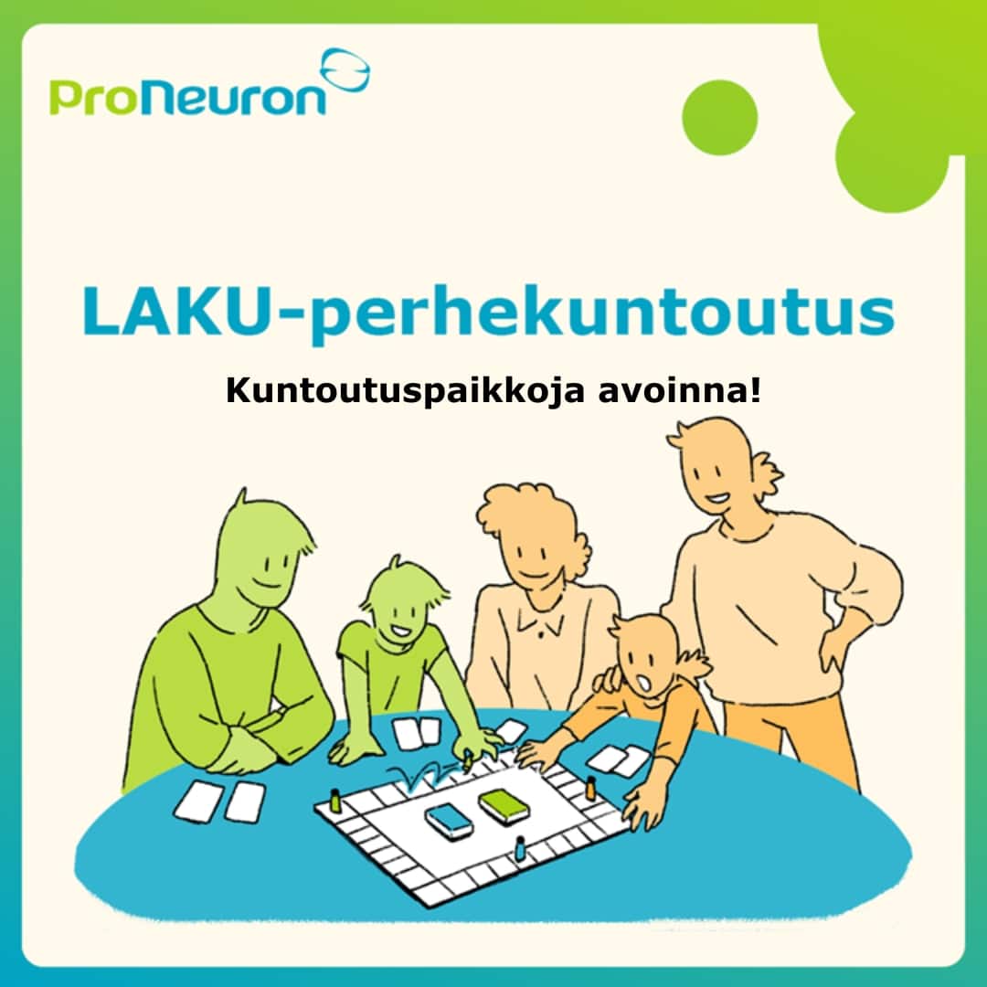 LAKU-perhekuntoutukseen on paikkoja avoinna! | ProNeuron | Neurologian ...